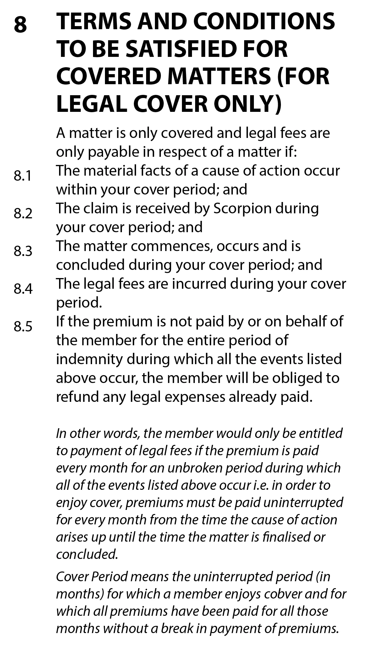 Clause amended
