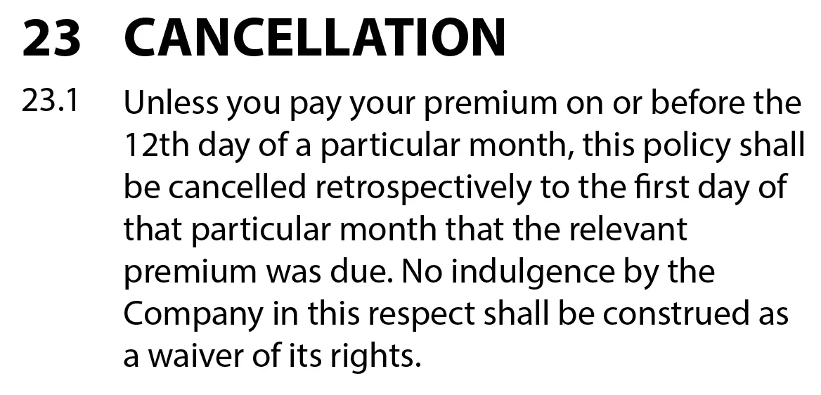Clause amended