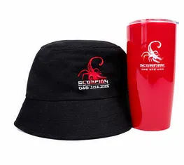 Hat and 600ml tumbler