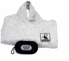 Hoodie and Bluetooth speaker