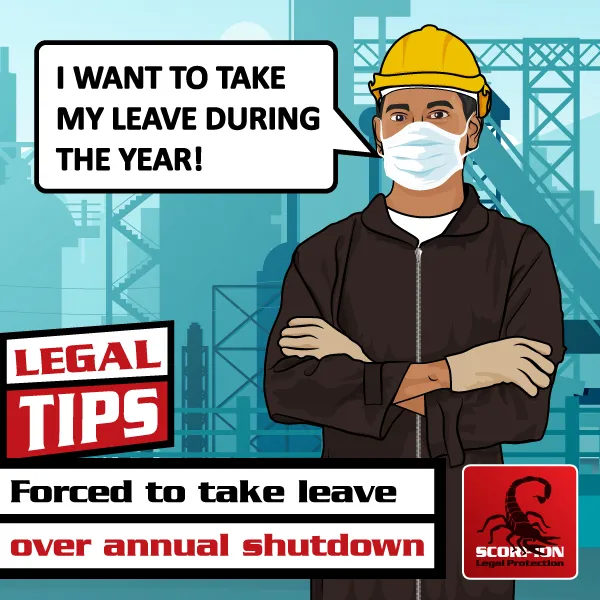 Forced to take leave over shutdown 