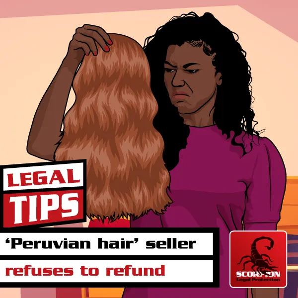 ‘Peruvian hair’ seller refuses to refund