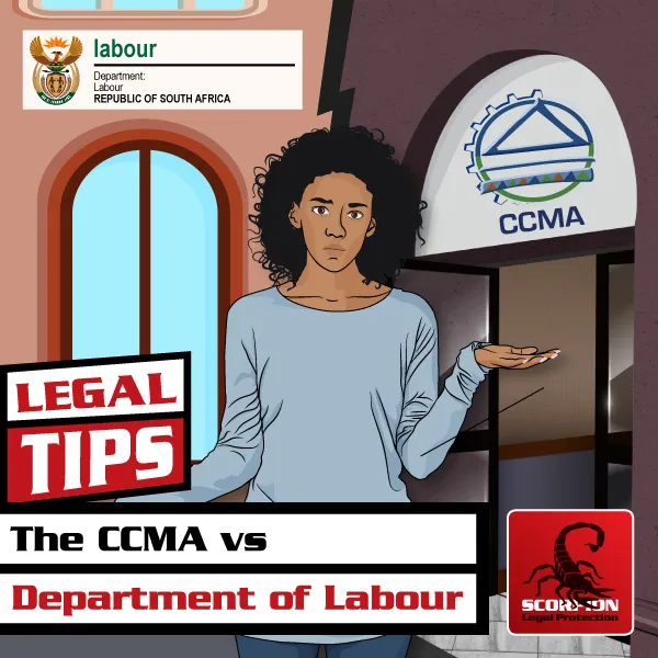 CCMA vs Labour Department