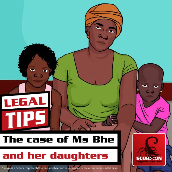 The case of Ms Bhe and her daughters