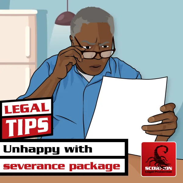 Unhappy with severance package